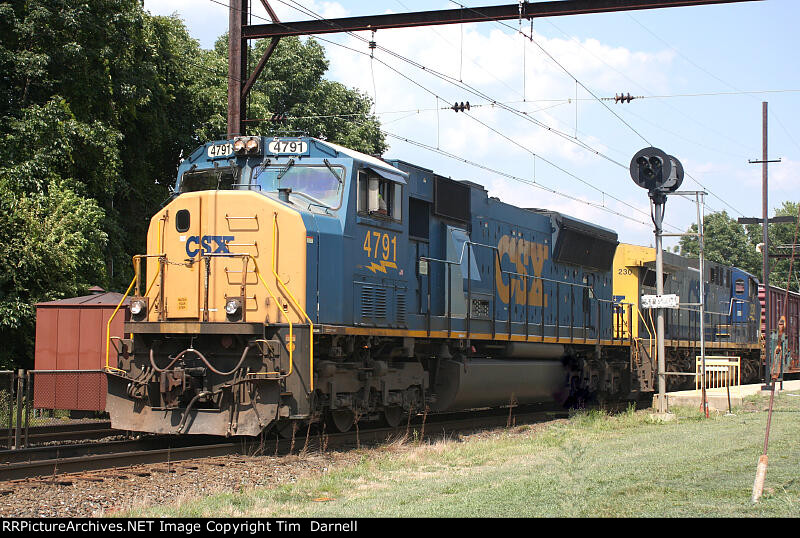 CSX 4791 on Q439